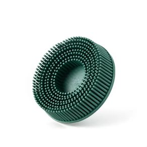 Glass Polish 11125 - Quick-Lock Bristle Disc / 3" 75mm - Green Grit 50