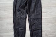 Women's Faux Leather Trousers UK L