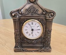 Genesis Cold Cast Bronze Mantle Clock