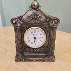 Genesis Cold Cast Bronze Mantle Clock