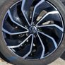Genuine Volkswagen R-Line Ventura  17" Alloy Wheels - Good Year Tyres Image 6
