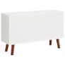 Sideboard 110x35x70 cm Solid Acacia Wood and MDF Image 5