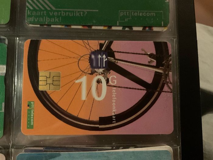 Collection of various PTT TELECOM call cards from the Netherlands circa 1990's pice tbd