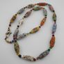Vintage Venetian Style Old Face Glass Beads Necklace Image 2
