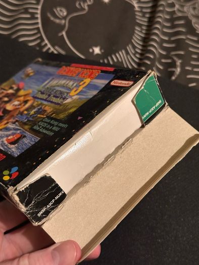 Super Nintendo retro console + games Mario