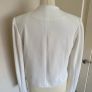 Mango smart white jacket size 8 Image 3