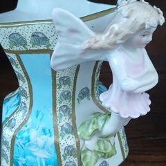 Braithwaites Fairy Lustre Ware, jug and bowl, 1930s