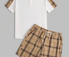 Men's Shorts and Polo set