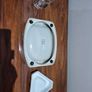 Vintage Martini Barware Collection - Mirror, Ashtrays & Glass (4 Pieces) Image 5