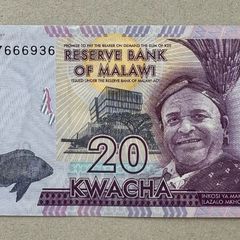 Malawi 20 Kwacha 2016 Banknote