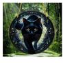 Excellent not only for Halloween - Wizard Cat Ornament - great indoors & outdoors Image 7