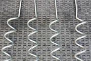 4 Stainless Steel Earth Anchor Hooks