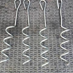4 Stainless Steel Earth Anchor Hooks