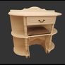 Solid Mahogany French Style Hall Table Image 4