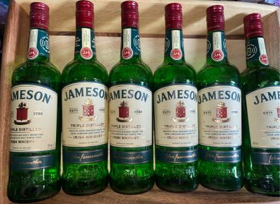 Jameson Whiskey empty bottles 700ml