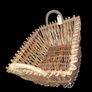 Large and sturdy willow woven basket Image 2