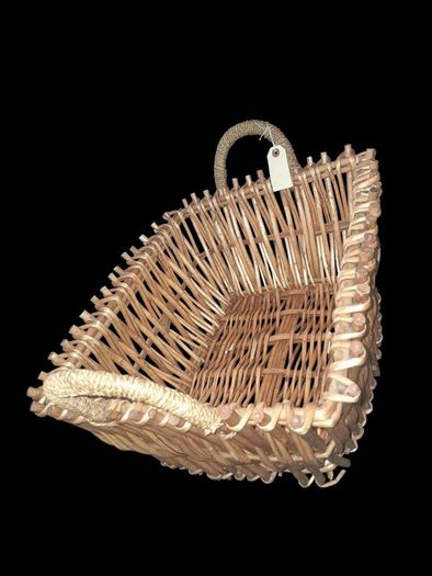 Large and sturdy willow woven basket