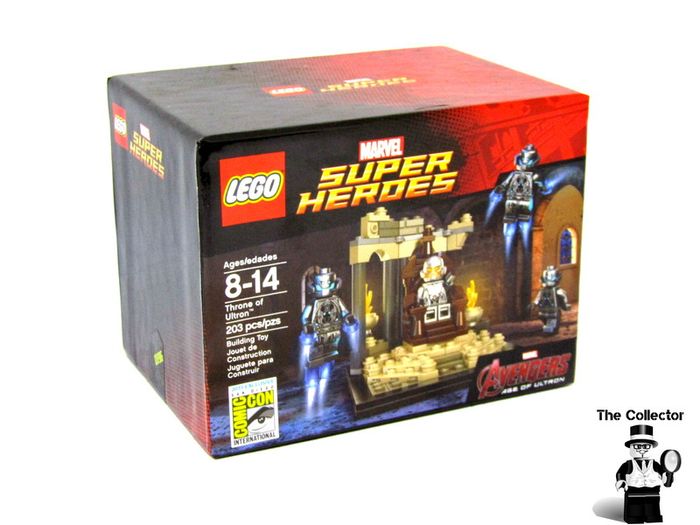 Lego Sdcc Comic Con 2015 Throne Of Ultron Number 896 New Sealed Box Marvel Avengers Limited Edition Number 896 of 1000