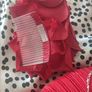 bag and fascinator red Image 3