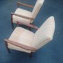 pair of 2 Mid-century modern Retro chairs Image 5