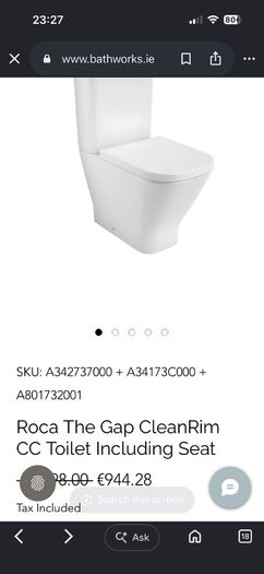 Roca Toilet