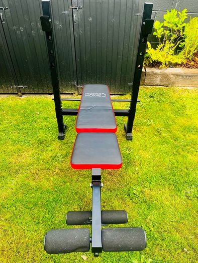 Weights Bench with Leg Curl