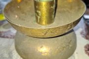 Antique Brass Church Alter Candlestick Holder, Postage Available or Collection