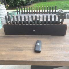Gas Fire Engine, basket & Remote Control