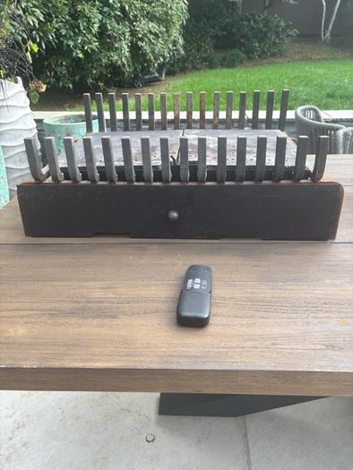 Gas Fire Engine, basket & Remote Control