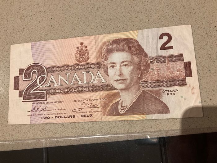 Canada Banknotes lot of 4