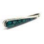 Vintage silver cuff links and tie clip set Image 5