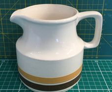 Carriagline Pottery Colleen Pattern Medium sized Milk Jug