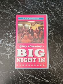 VHS Gerry Hannan's Big Night In