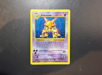 Base set Shadowless Alakazam for sale