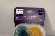 Philips Avent Ultra Soft Soothers from 6 till 18 Months