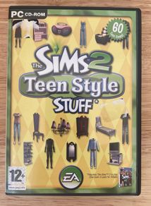 The Sims 2 Teen Style Stuff PC Cd -Rom
