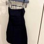 Black mini dress size uk 4/6 Image 2