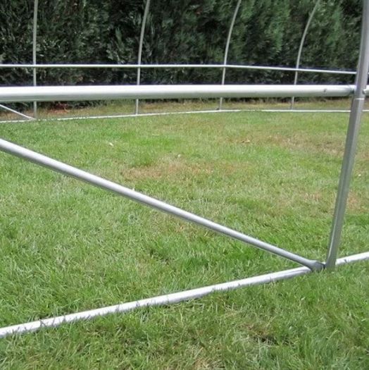 New 20 X 10FT Pro Polytunnel Galvanised With Door, FREE Delivery