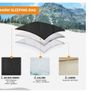 Mummy Sleeping Bag for Adults Kids Children Junior 3 Season Winter Double Layer 300GSM Lightweight Single Compact Thermal Warm Image 3