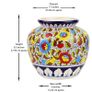 Handmade and Hand Painted Large Ceramic Planter or Pot| Warehouse Clearance | Massive Discount | Bargain prices Image 2