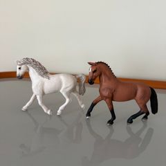 Pair of Schleich Horses from the Horse club collection