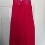 Beautiful Dress, Fuschia, 100% silk, like new, Size 10 Image 4
