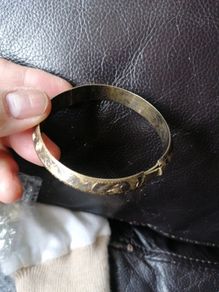 Vintage Sterling Silver Bangle