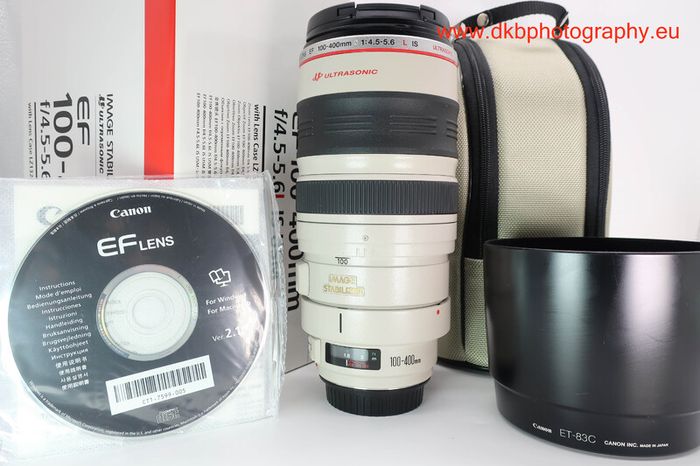 Canon Ef 100-400mm F4.5-5.6l Is Usm Lens #0473