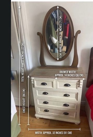 dressers with mirror