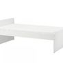 Bed frame with slatted bed base, white, 90x200 cm Image 2
