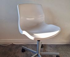 White office swivel chair