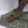 Antique 1900s Taxidermy Fox, Stoat and Red Squirrel in Case Image 5