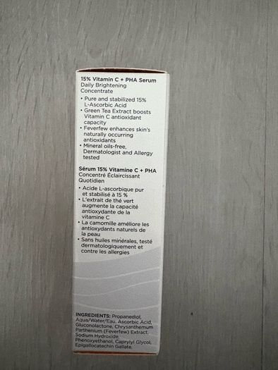 Neostrata enlighten uneven tone and dark spots 15% vitamin C + PHA Serum