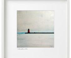 Poolbeg Lighthouse, Limited Edition Print by Helen Mathews